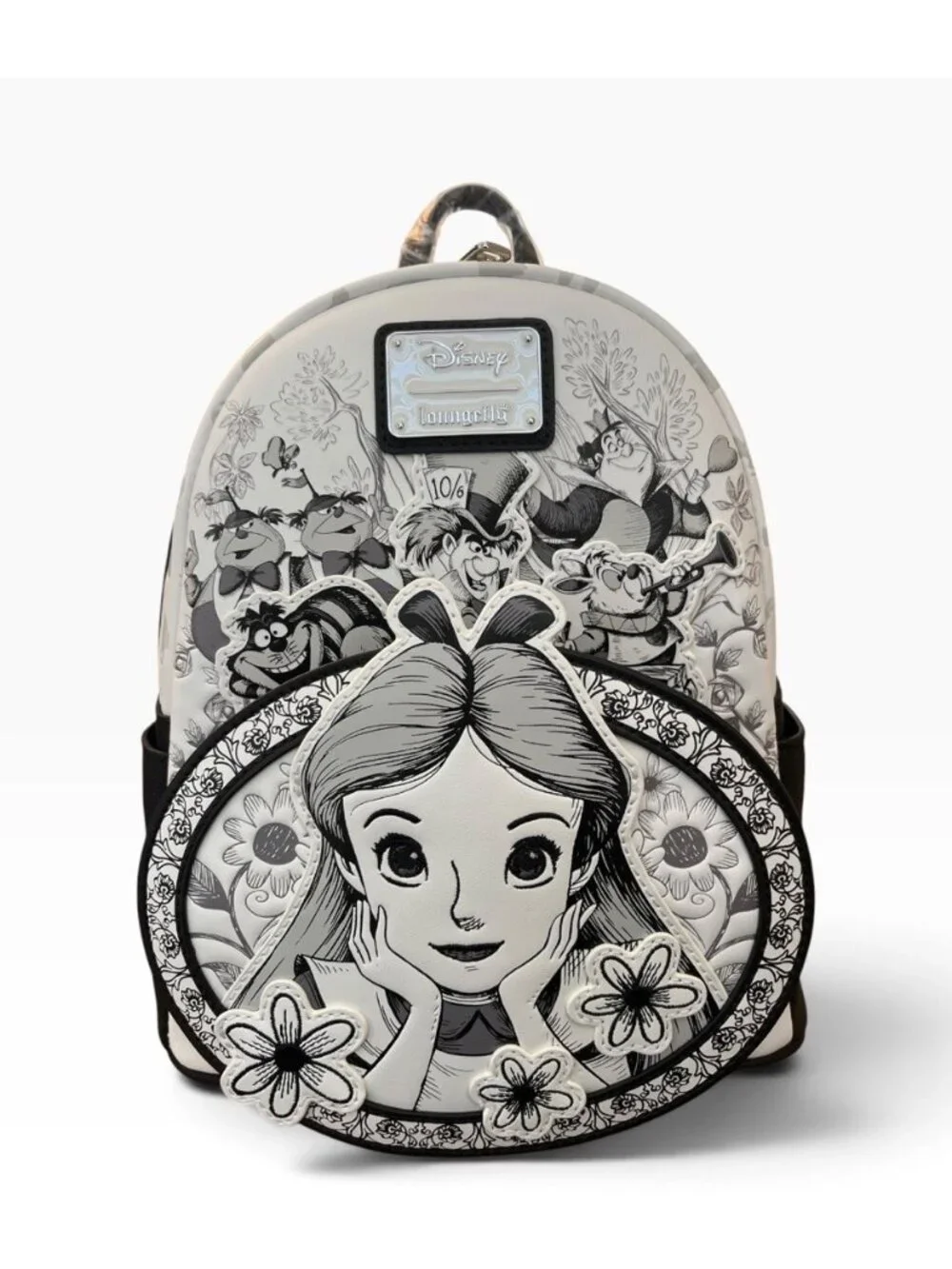 Loungefly Alice in Wonderland Sketch Mini Backpack Entertainment Earth NWT